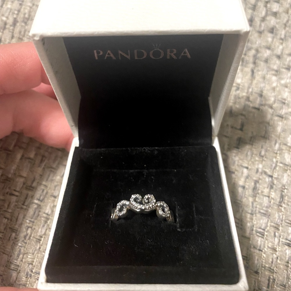 CZ Sterling Silver ring - Pandora